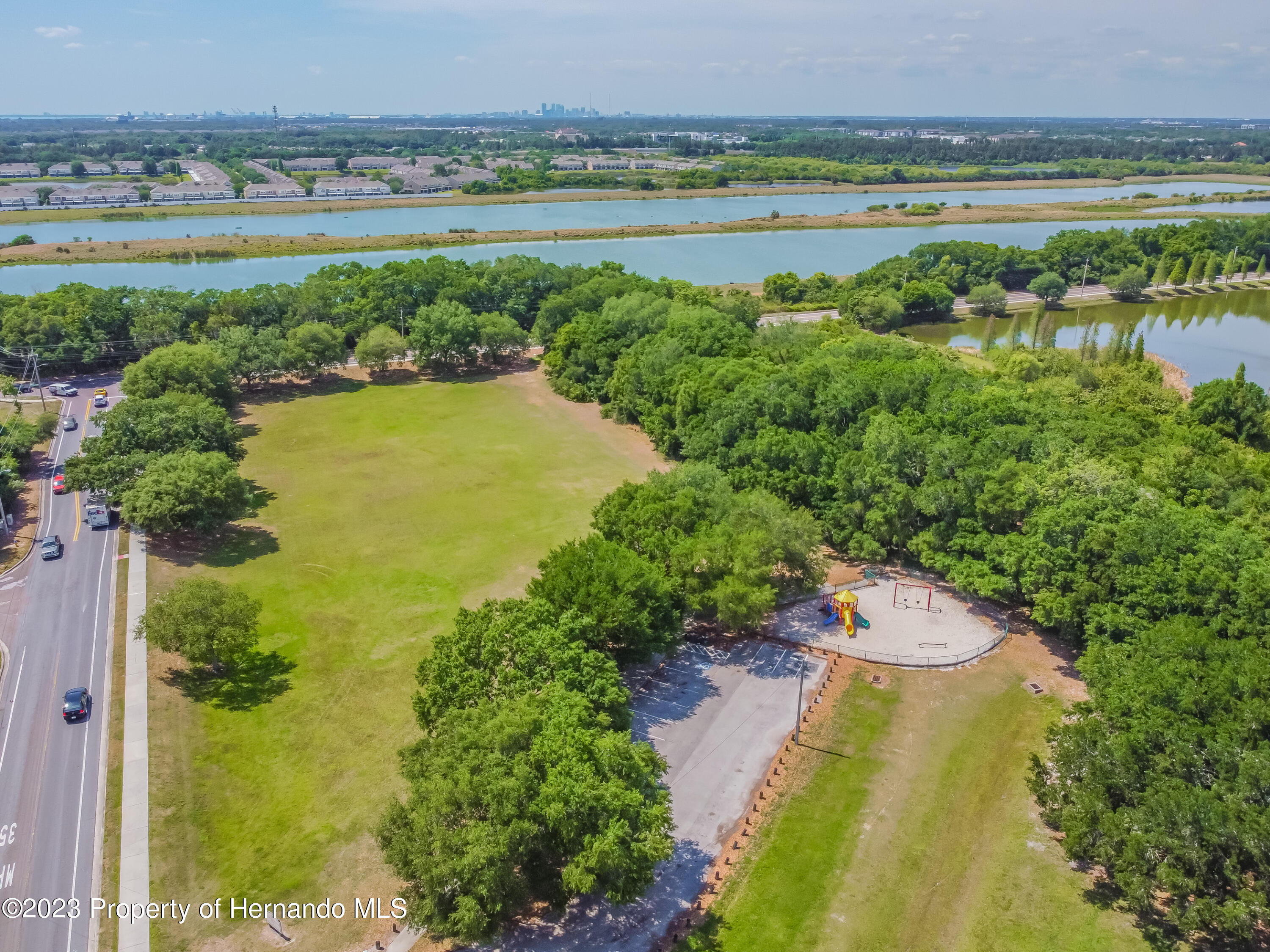 1735 Elk Spring Drive Brandon, FL 33511 - Photo 45 of 49 a view of a lake with a mountain in the background