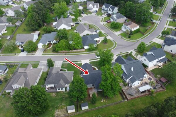 309 Carriage Wheel Road Moncks Corner, SC 29461 - Photo 50 of 55 309 Carriage Wheel Aerial w Arrow #1