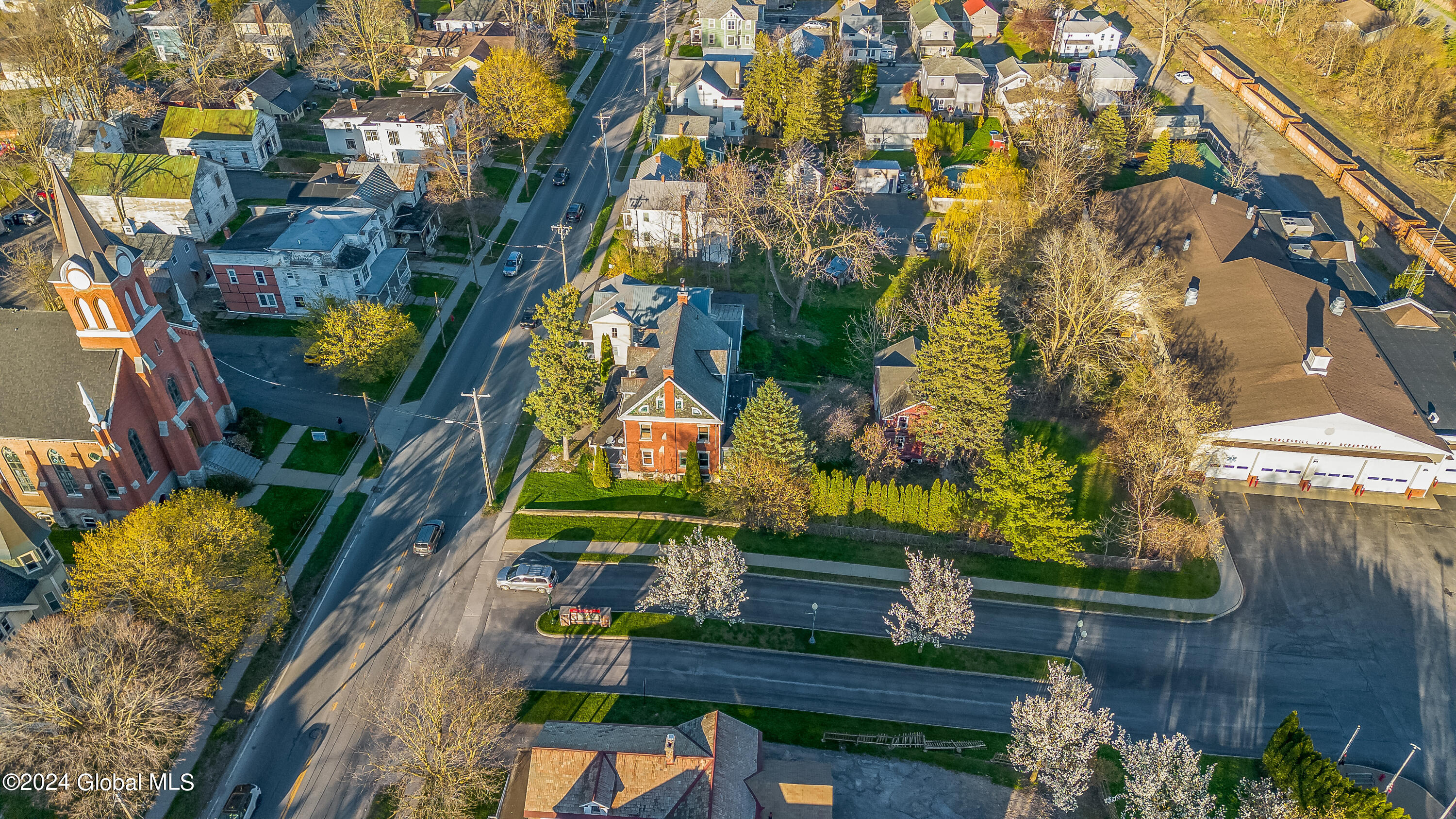 616 East Main Street Cobleskill, NY 12043 - Photo 86 of 92 Drone 616 East Main St, Cobleskill (3 o