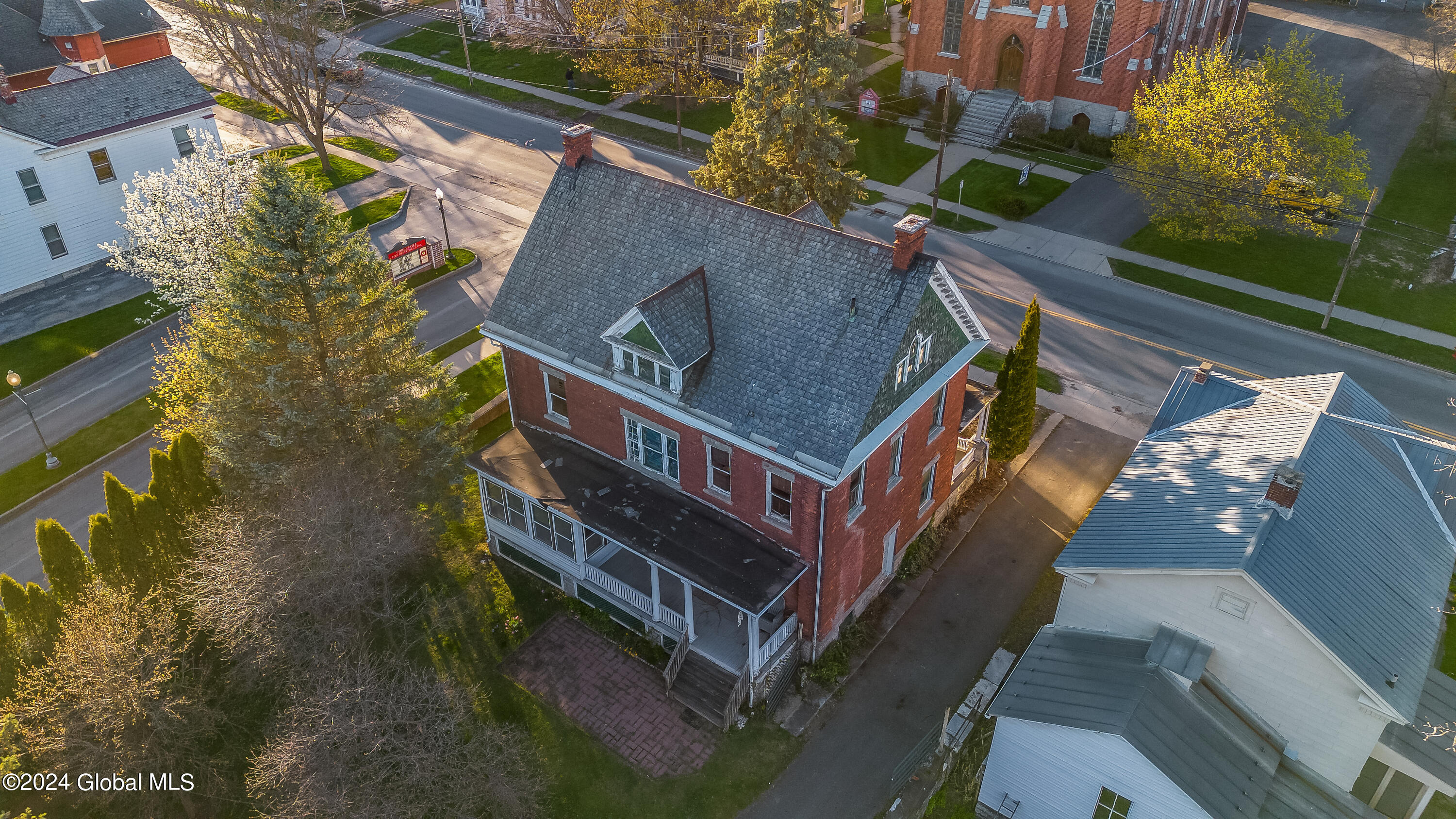 616 East Main Street Cobleskill, NY 12043 - Photo 90 of 92 Drone 616 East Main St, Cobleskill (8 o