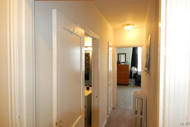 606 West Broad Street, Unit F Bethlehem, PA 18018 - Photo 13 of 16 One of 3 hallways that connect the apartment's roo
