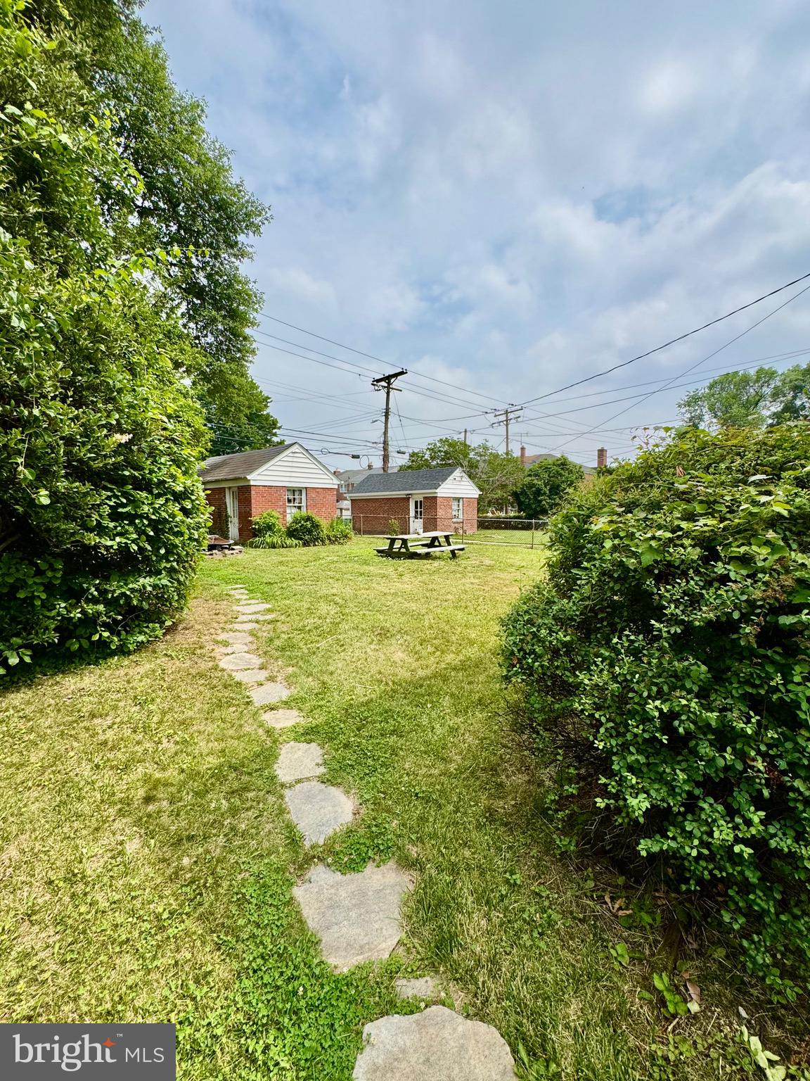3913 Loch Raven Boulevard Baltimore, MD 21218 - Photo 35 of 38 a view of a terrace with a garden