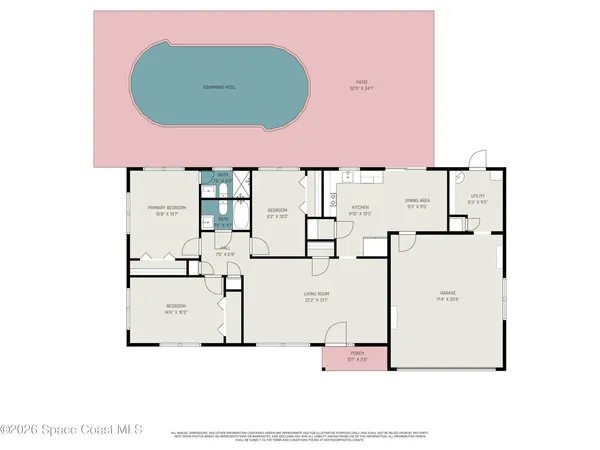 $339,900 | 3045 Avon Lane, Titusville, FL 32796