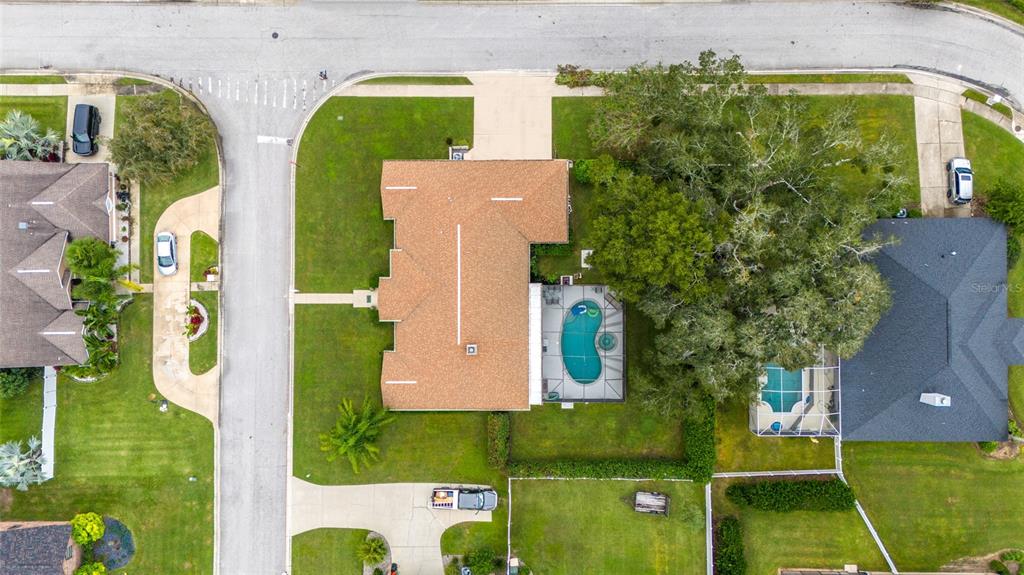 2305 Southeast 30th Street Ocala, FL 34471 - Photo 63 of 66 an aerial view of residential house with outdoor space and swimming pool