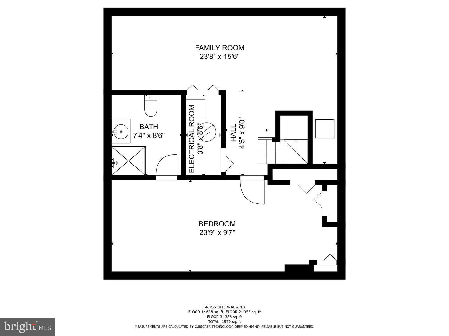 2903 Harrison Road Falls Church, VA 22042 - Photo 28 of 33 Lower Level Layout