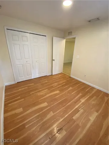 a view of empty room