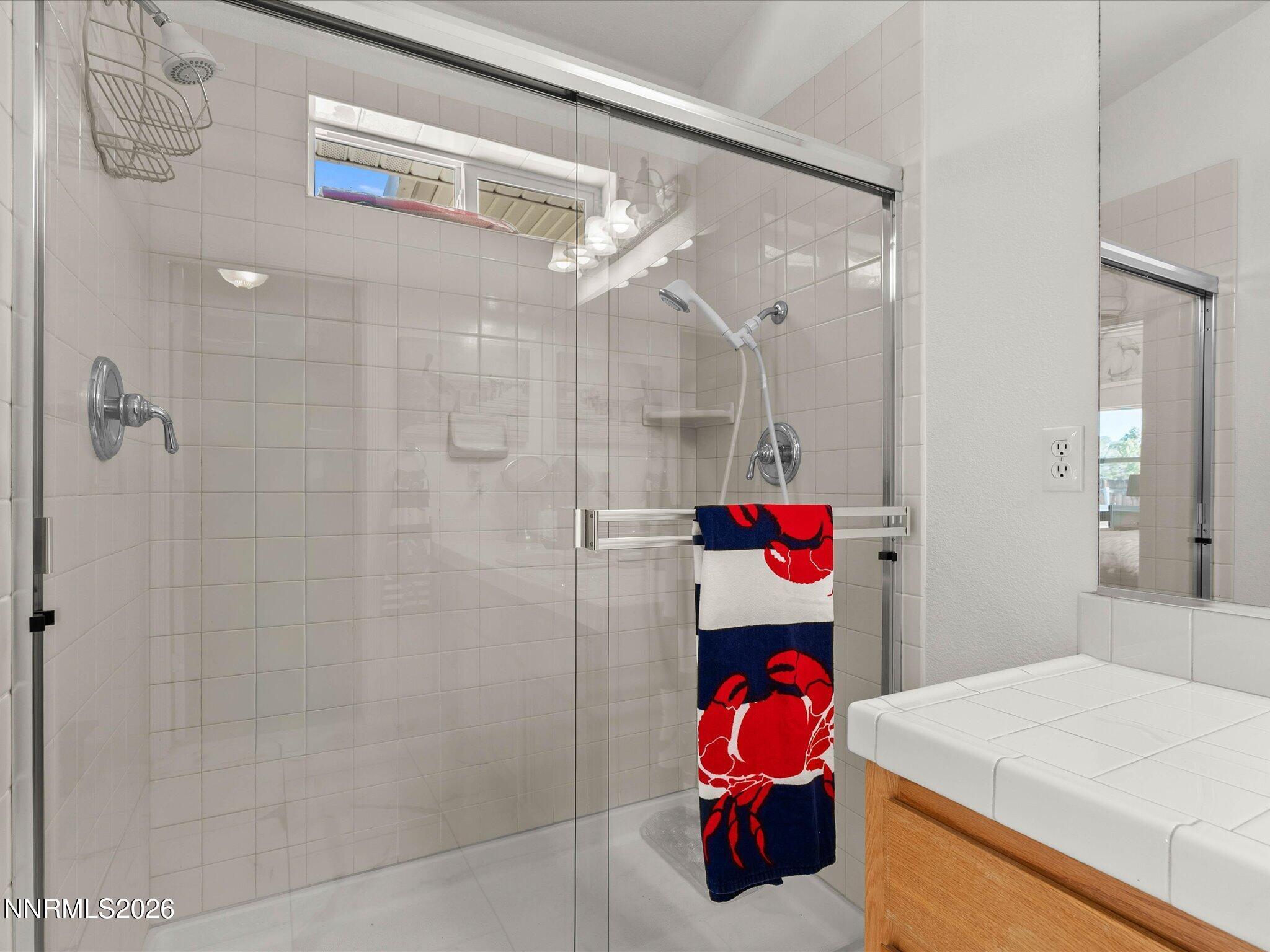 1080 Red Rock Road Fernley, NV 89408 - Photo 24 of 45 a utility room with shower and mirror