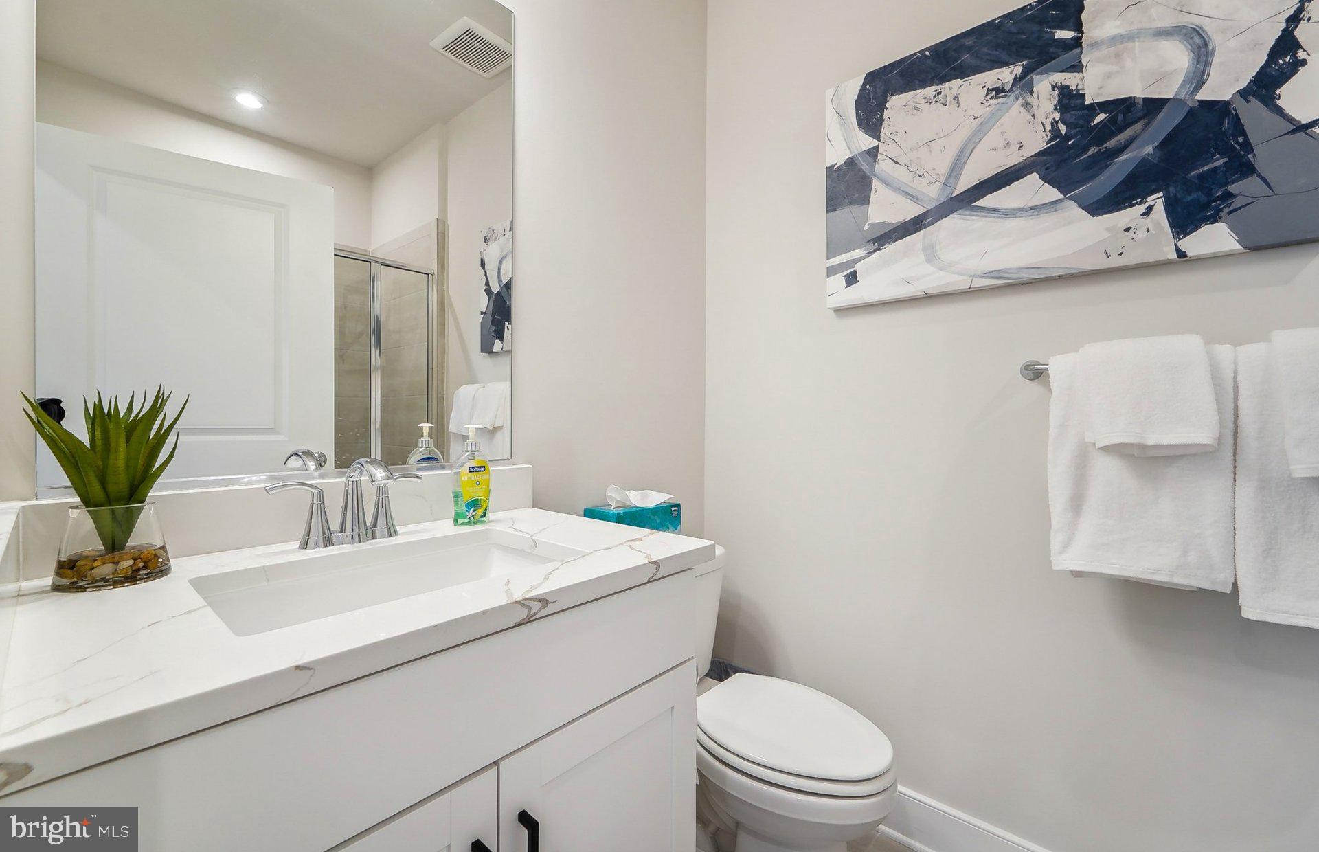 22521 Sculpin Brk Road Boyds, MD 20841 - Photo 18 of 52 a bathroom with a sink a toilet and mirror