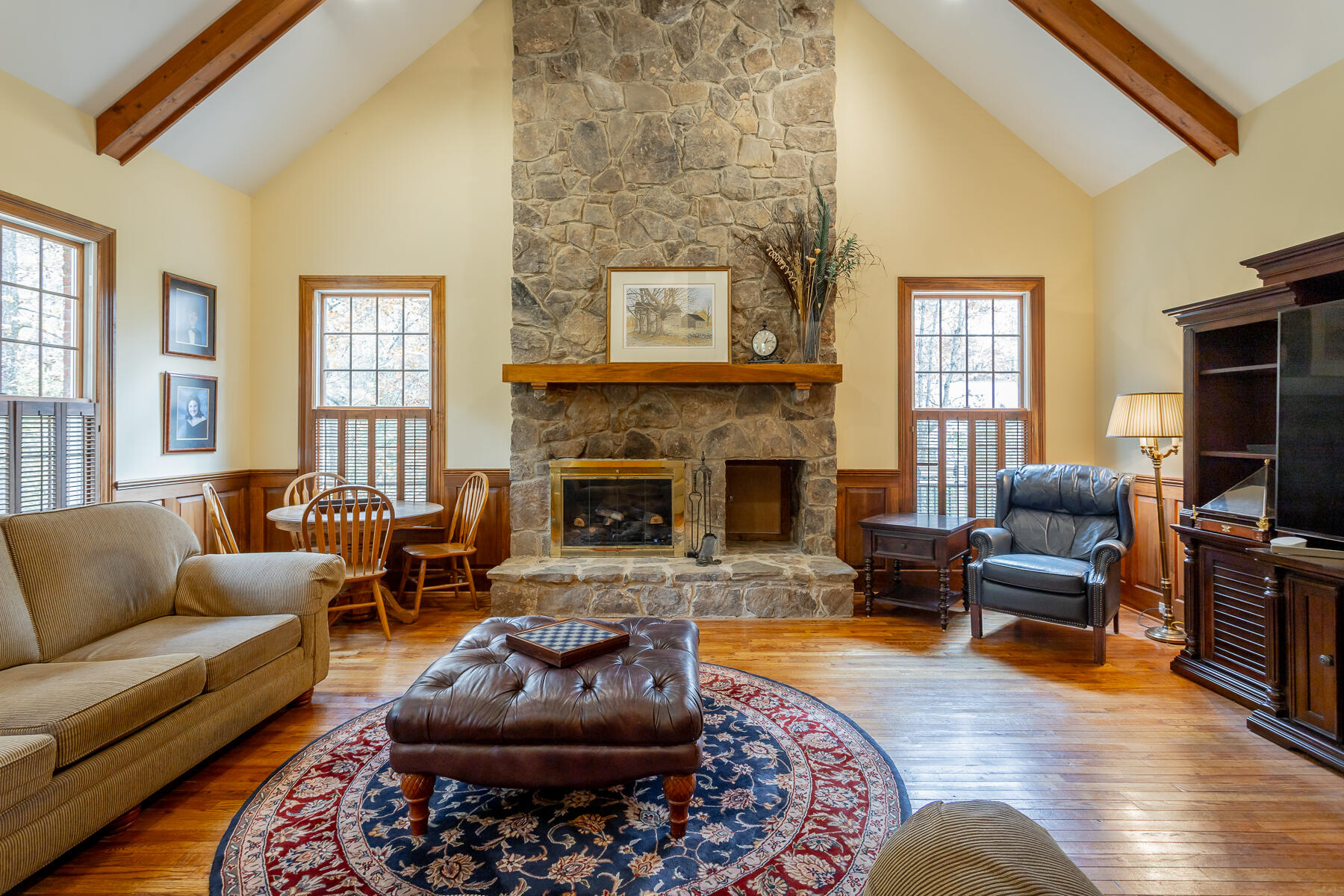 16 Northfield Road Signal Mountain, TN 37377 - Photo 14 of 51 Mountain stone fireplace