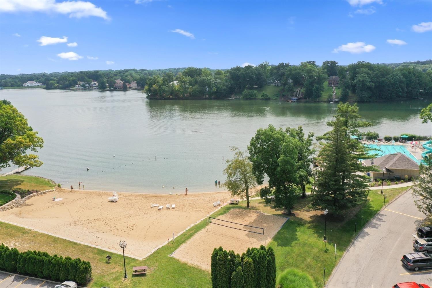 464 Roxbury Road Valparaiso, IN 46385 - Photo 10 of 12 a view of a lake in middle of the town