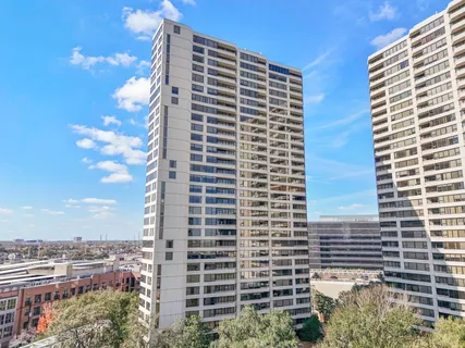 a front view of a building