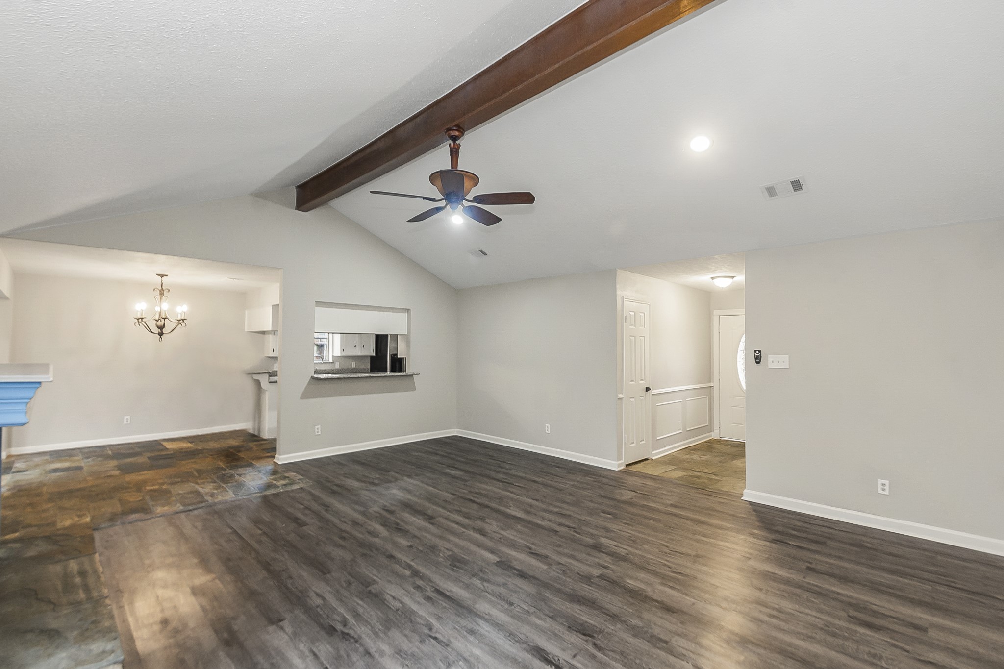 29019 Stapleford Street Spring, TX 77386 - Photo 5 of 29 an empty space with wooden floor and windows