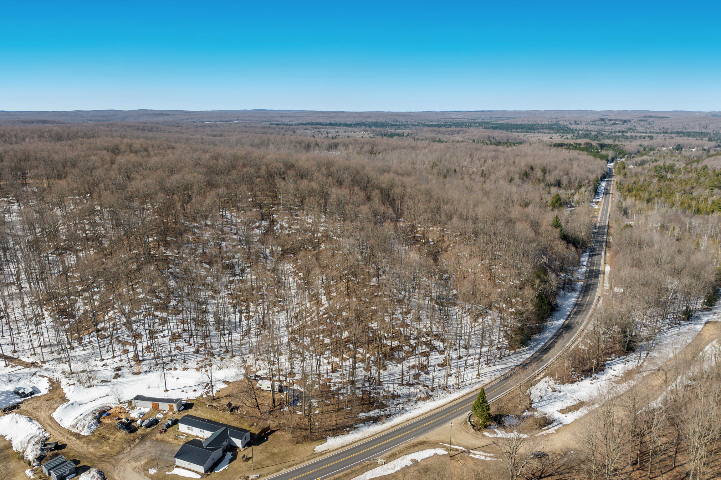 5.25 A West Old State Road East Jordan, MI 49727 - Photo 6 of 16 6-Aerial-View-6