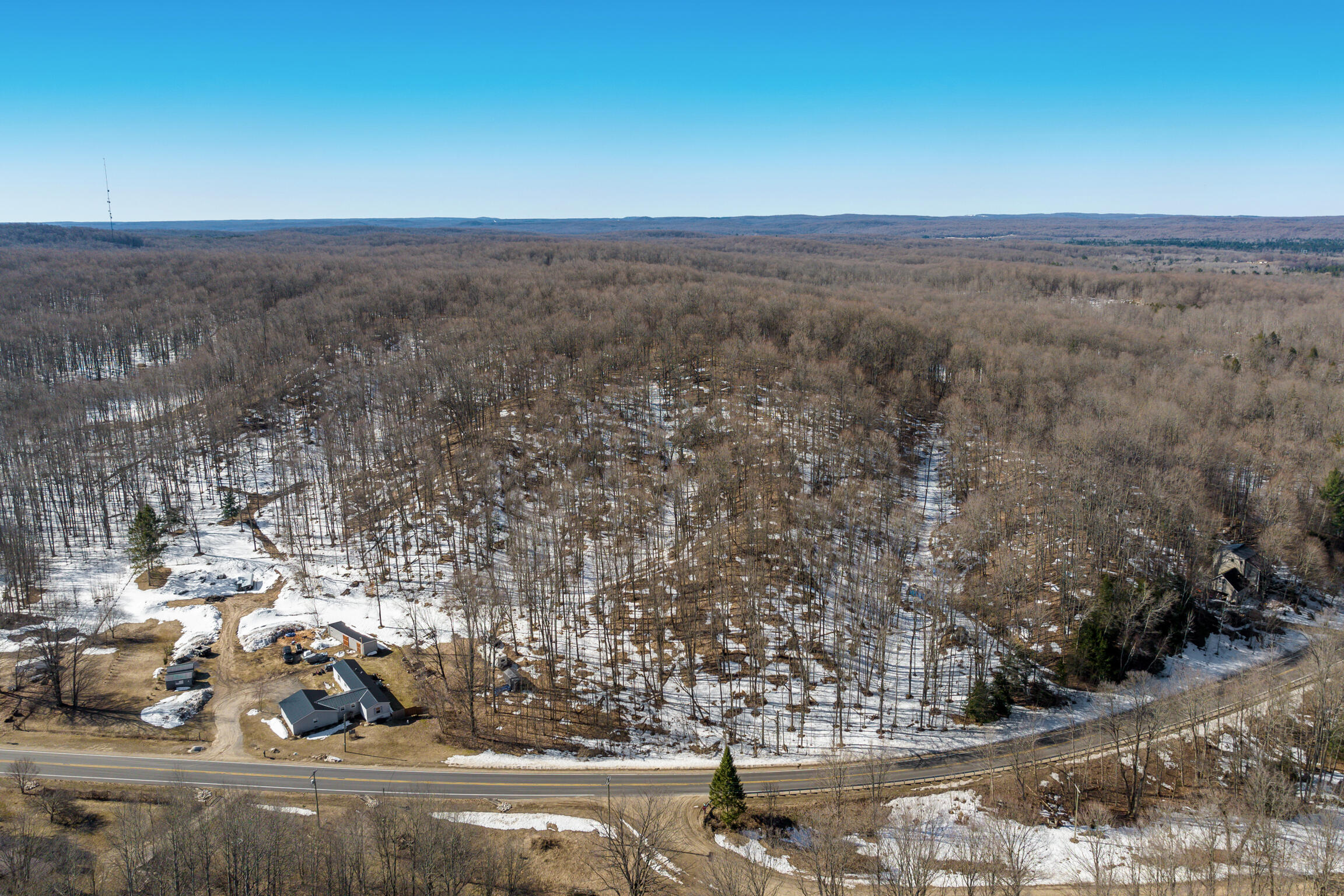 5.25 A West Old State Road East Jordan, MI 49727 - Photo 10 of 16 10-Aerial-View-10