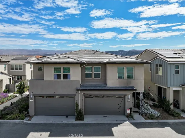 a view of a house with a outdoor space