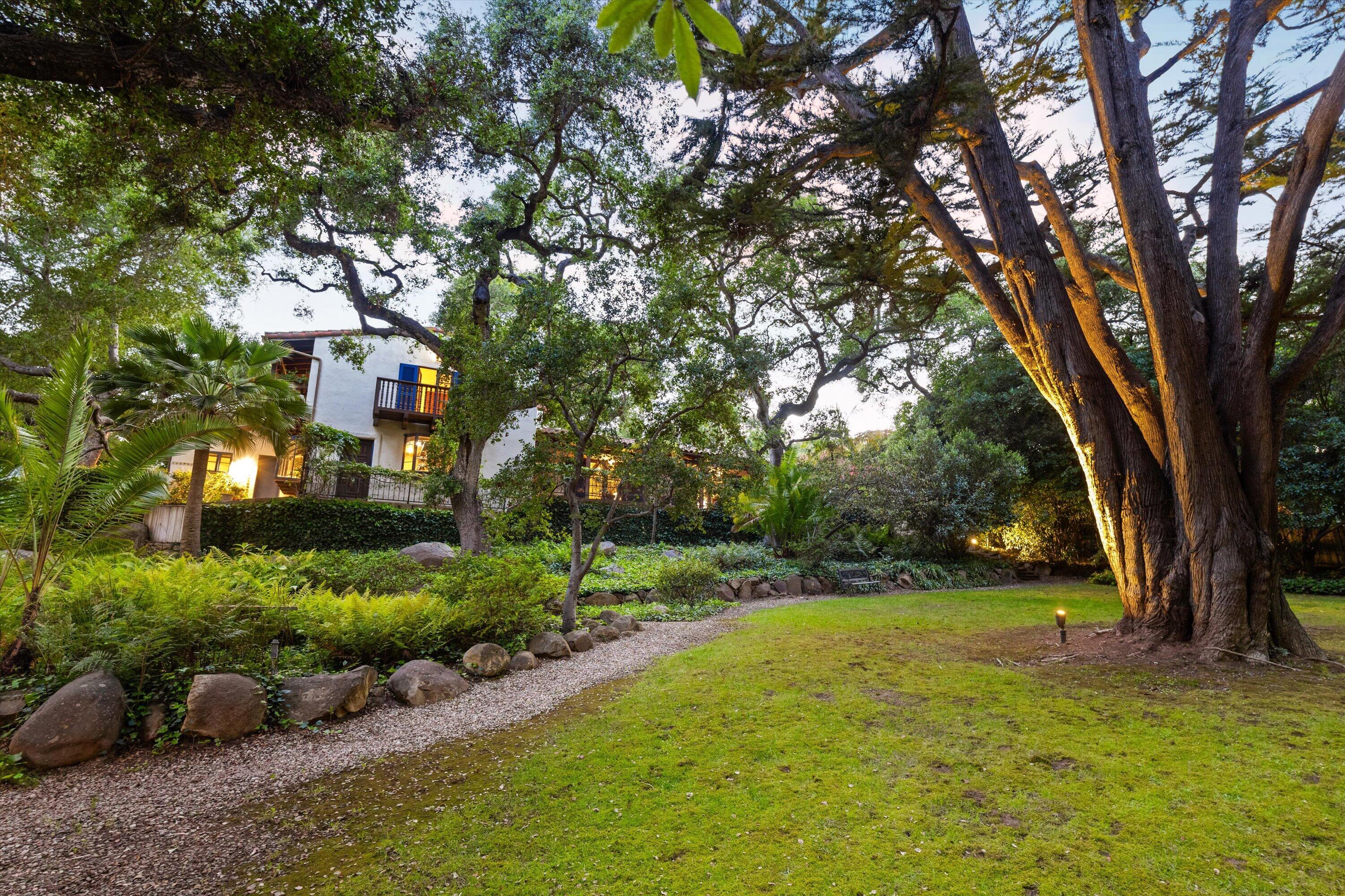 725 Ashley Road Montecito, CA 93108 - Photo 7 of 29 a view of backyard with green space