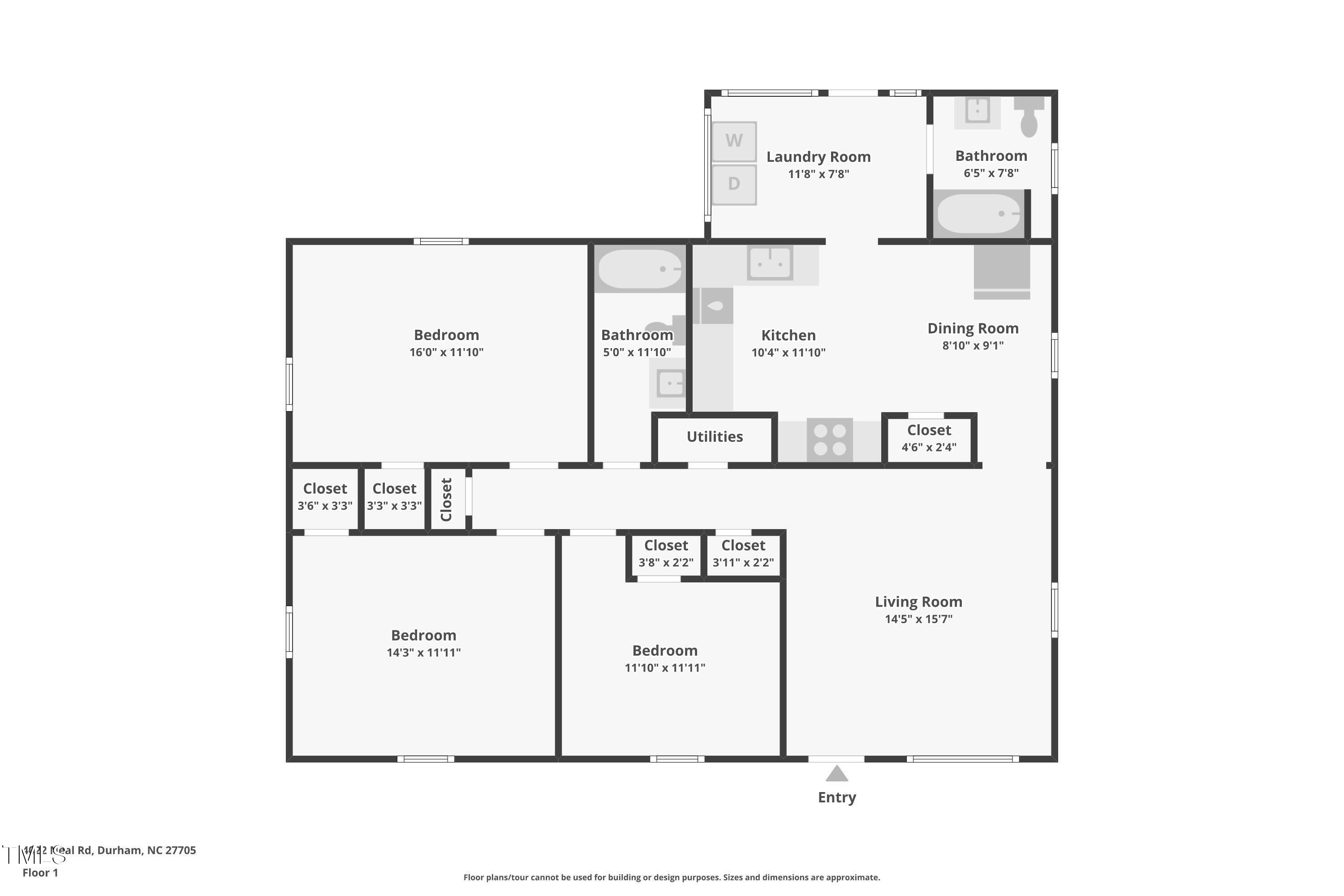 4022 Neal Road Durham, NC 27705 - Photo 22 of 22 1-floor-1