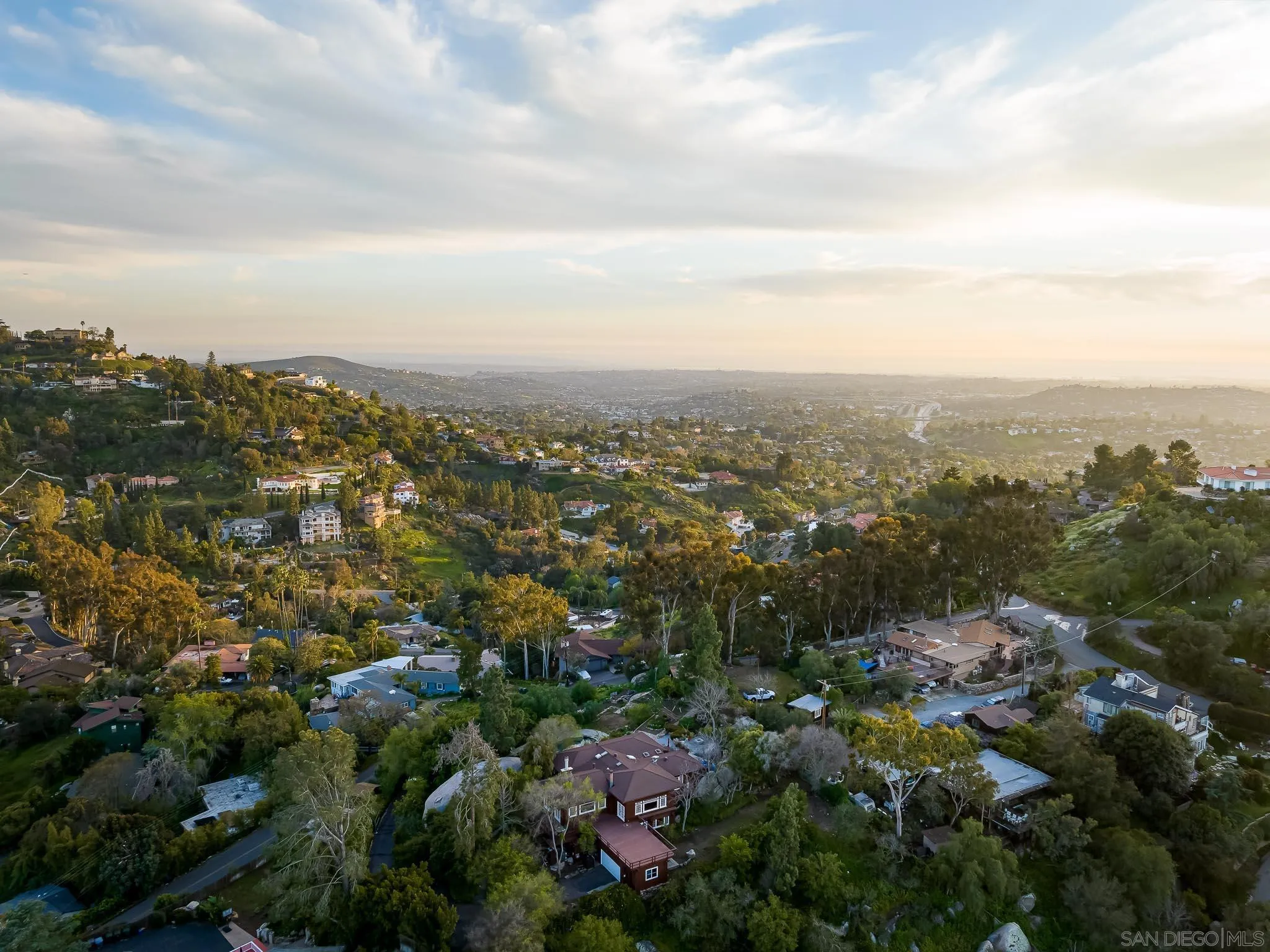 9844 Summit Drive La Mesa, CA 91941 - Photo 3 of 58 an aerial view of multiple house
