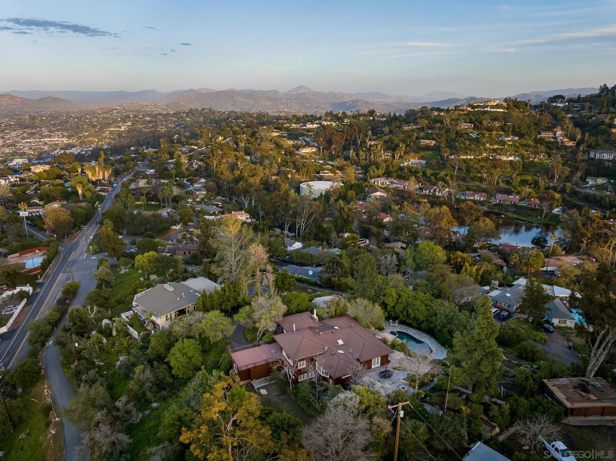 9844 Summit Drive La Mesa, CA 91941 - Photo 4 of 58 an aerial view of multiple house