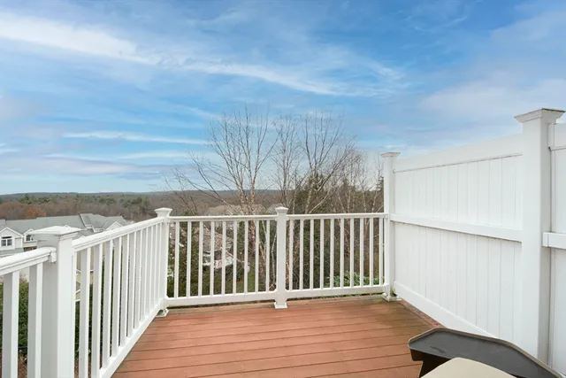 a view of a roof deck