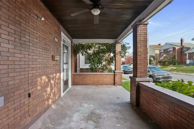a outdoor space with patio