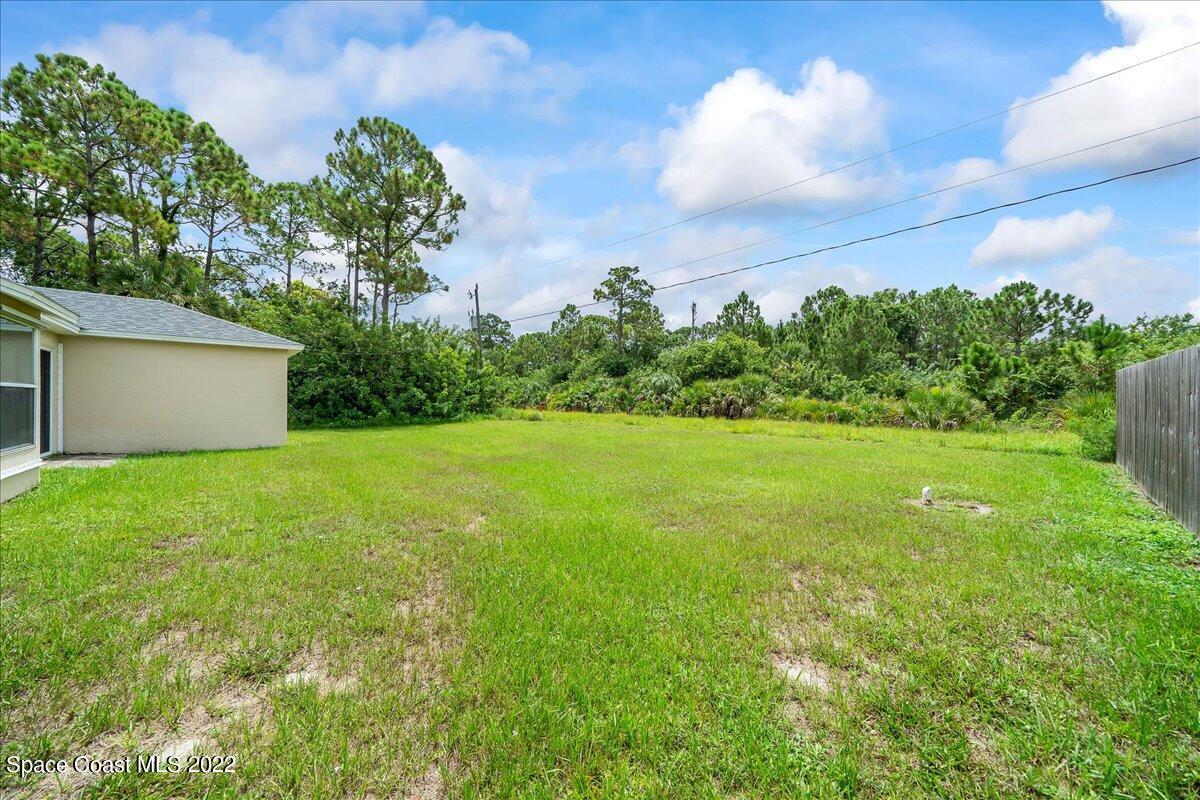 314 Gephart Street Southwest Palm Bay, FL 32908 - Photo 30 of 30 Back yard 4