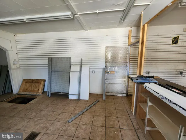 a view of a storage & utility room