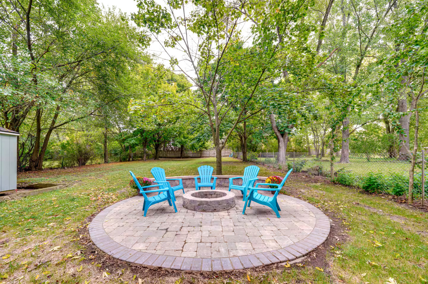 1518 Riverside Avenue St. Charles, IL 60174 - Photo 4 of 32 outdoor view of a house with a backyard