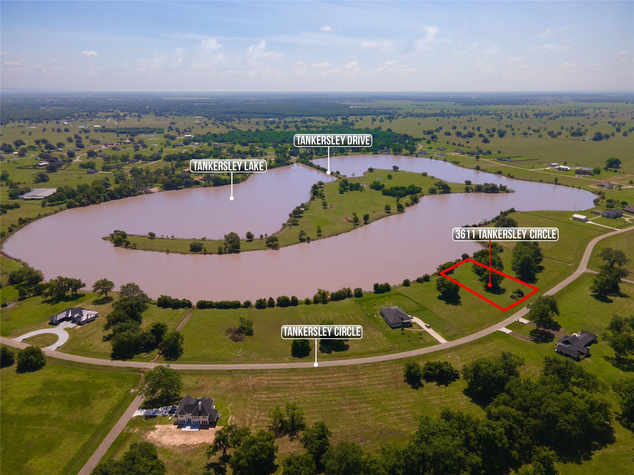 3611 Tankersley Circle Rosharon, TX 77583 - Photo 3 of 10 an aerial view of residential houses with outdoor space