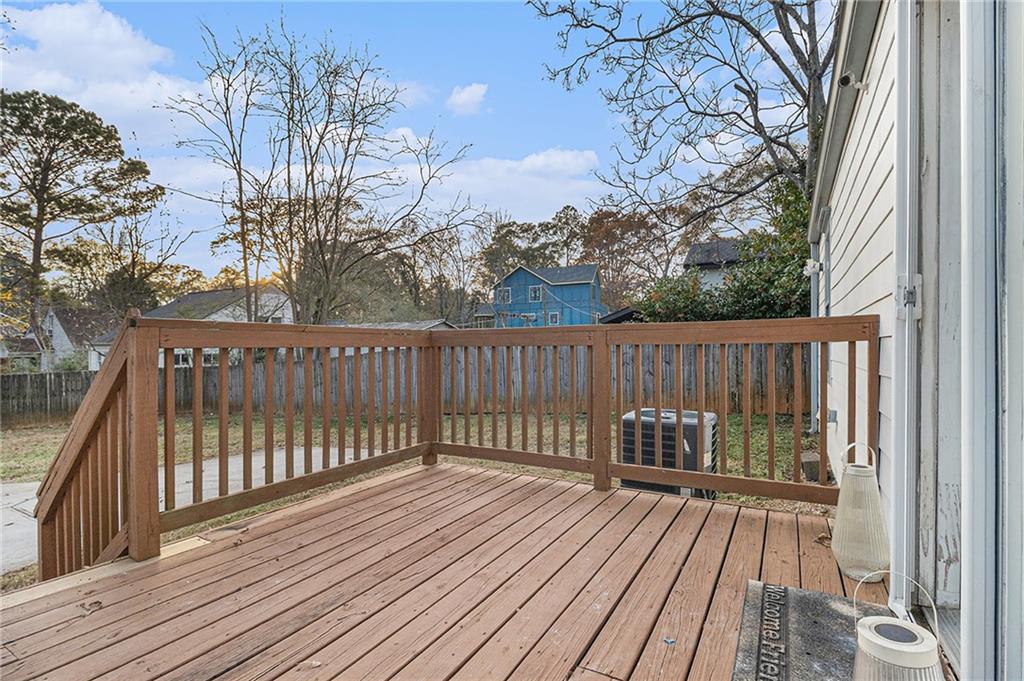 1719 Flat Shoals Road Southeast Atlanta, GA 30316 - Photo 25 of 28 a view of wooden deck