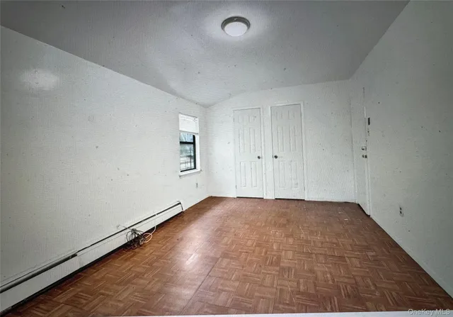 wooden floor in an empty room