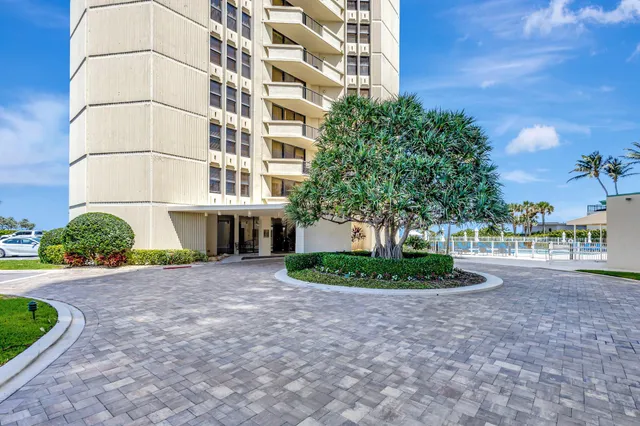 a view of a city with tall buildings