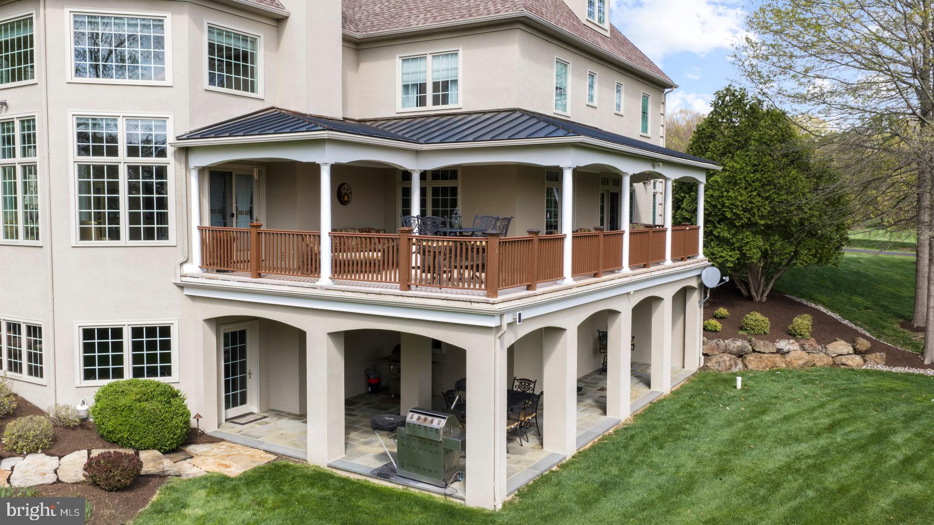 203 Wecks Pond Road New Hope, PA 18938 - Photo 51 of 59 Porch & Walkout Patio
