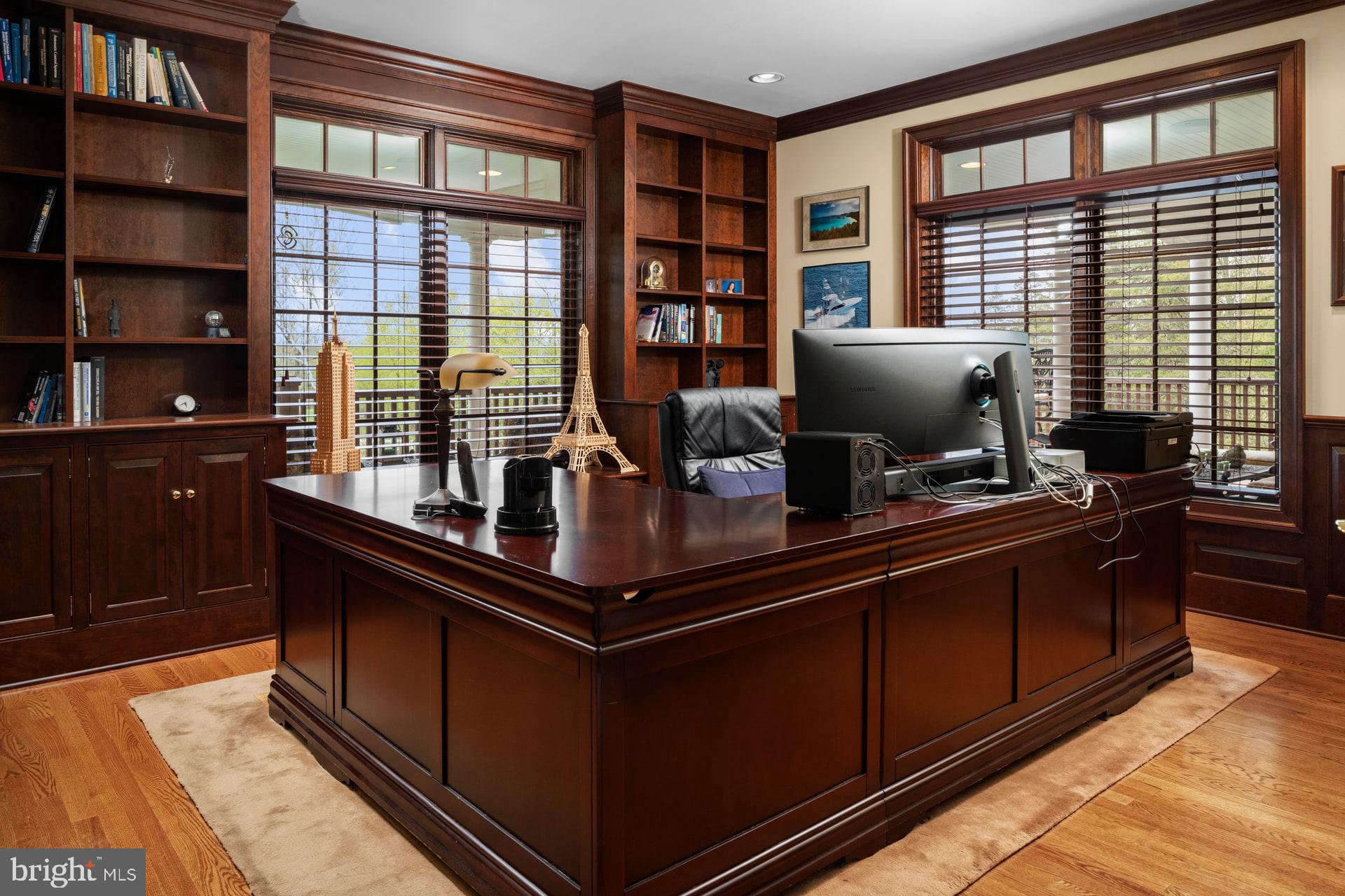 203 Wecks Pond Road New Hope, PA 18938 - Photo 6 of 59 Office w/ Custom Built-ins