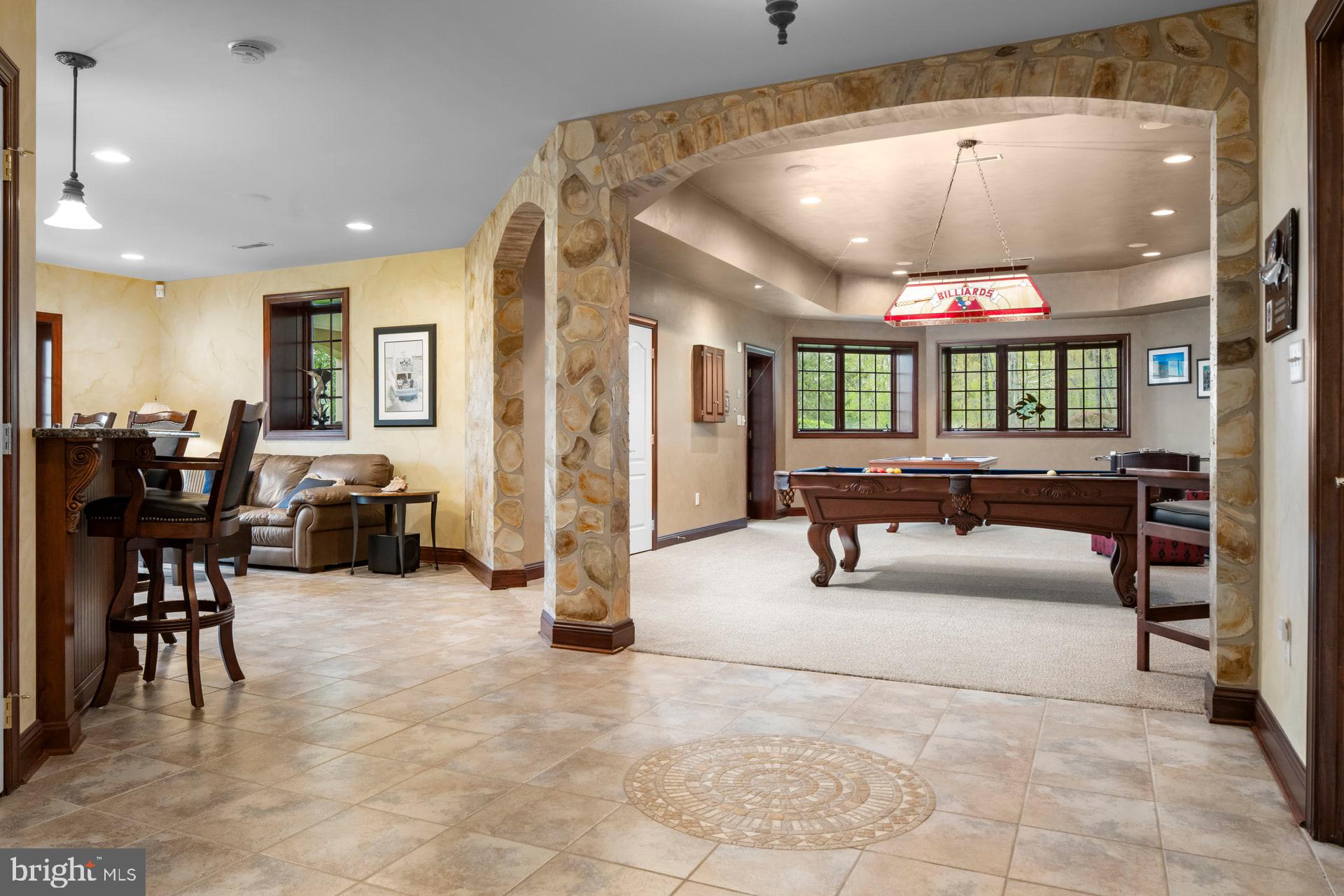 203 Wecks Pond Road New Hope, PA 18938 - Photo 7 of 59 Walkout Basement/Bar/
Theater Room