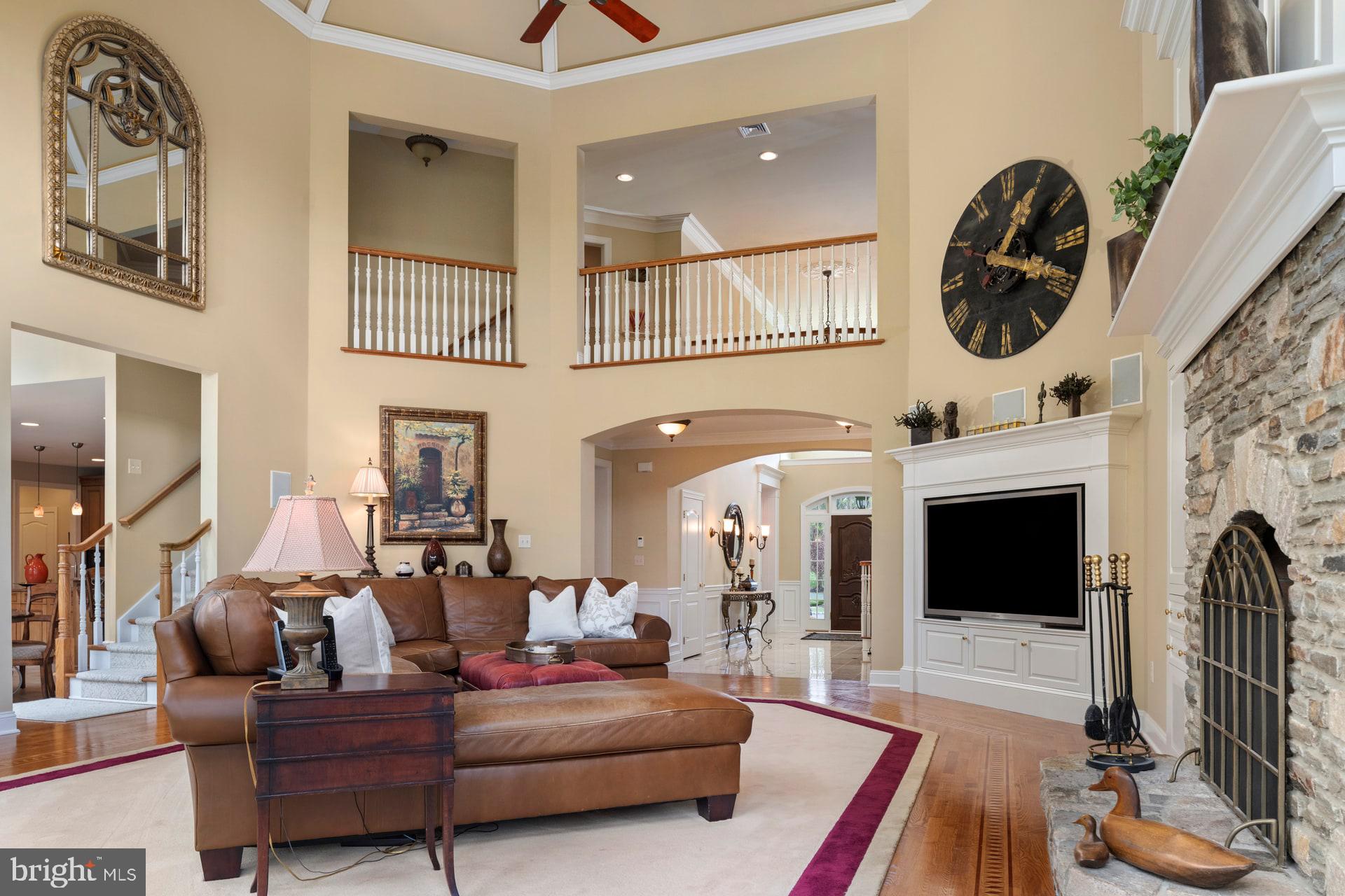 203 Wecks Pond Road New Hope, PA 18938 - Photo 9 of 59 Gathering Room with Fireplace & Surround Sound