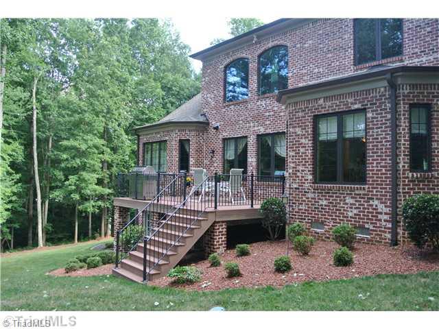 8522 Rosedale Drive Oak Ridge, NC 27310 - Photo 4 of 16 Exterior Back.