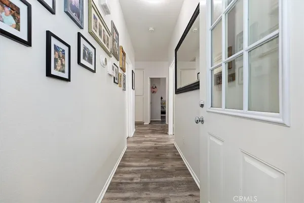 a view of a front door