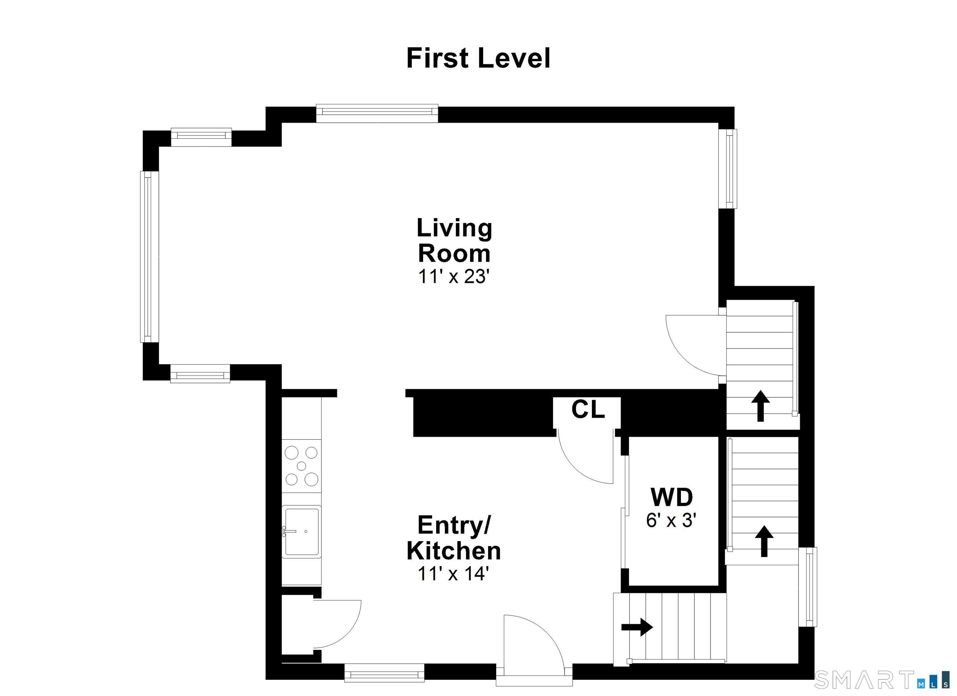 2 Sherman Avenue, Unit COTTAGE Greenwich, CT 06830 - Photo 19 of 20 Main Level