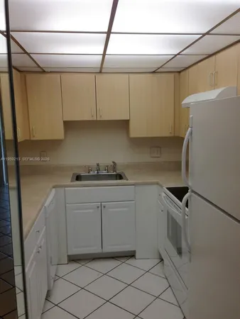 a kitchen with stainless steel appliances granite countertop a sink and a refrigerator