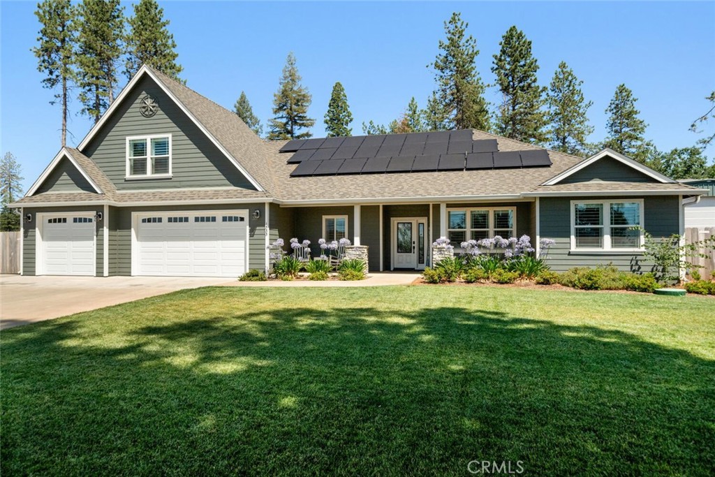 1535 Elliott Road Paradise, CA 95969 - Photo 1 of 1 a front view of a house with swimming pool having outdoor seating