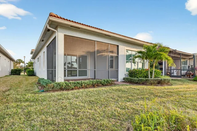 a front view of house with yard
