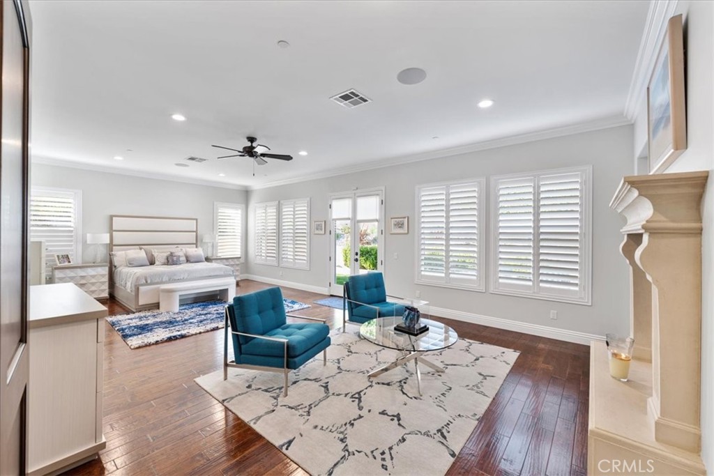 2510 Belleview Road Upland, CA 91784 - Photo 26 of 59 a living room with furniture and a wooden floor