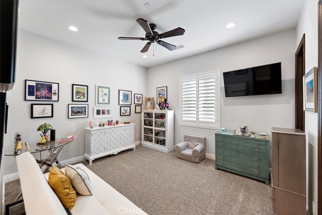 2510 Belleview Road Upland, CA 91784 - Photo 37 of 59 a living room with furniture and a flat screen tv