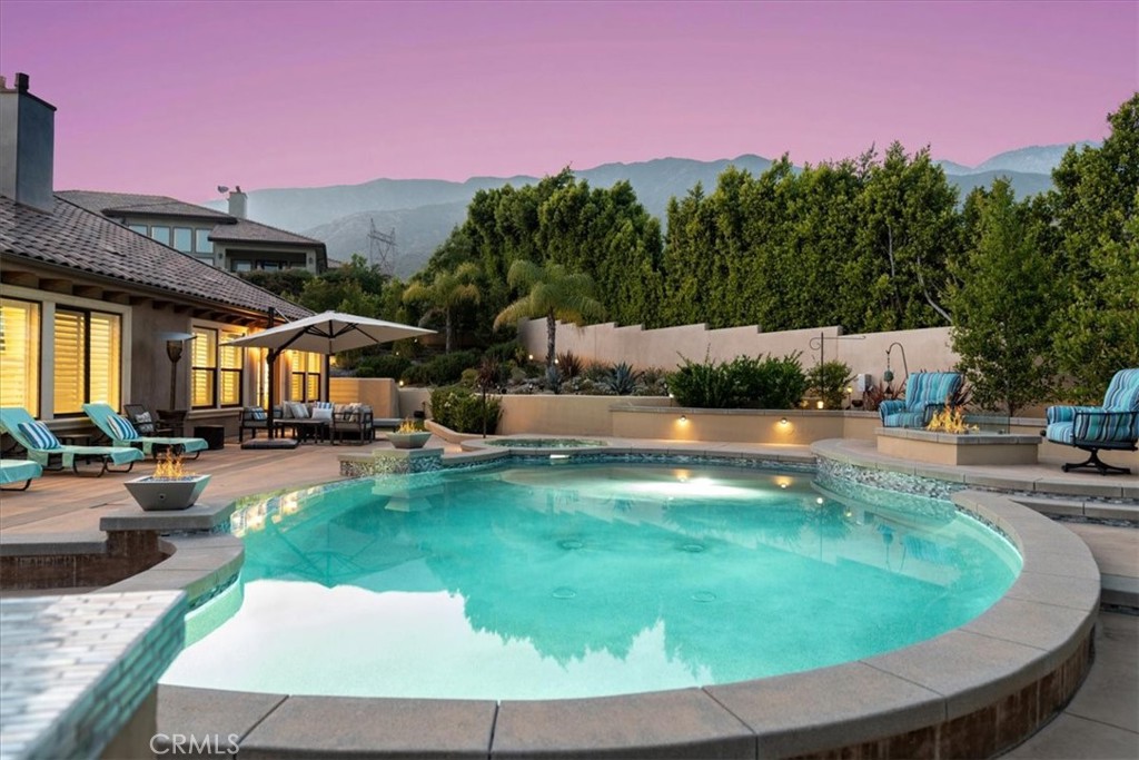 2510 Belleview Road Upland, CA 91784 - Photo 50 of 59 a view of a swimming pool with a patio