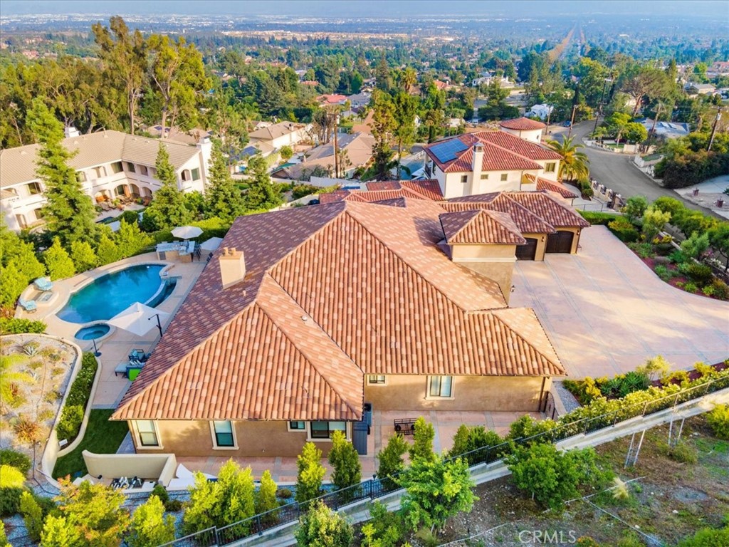 2510 Belleview Road Upland, CA 91784 - Photo 55 of 59 an aerial view of a house