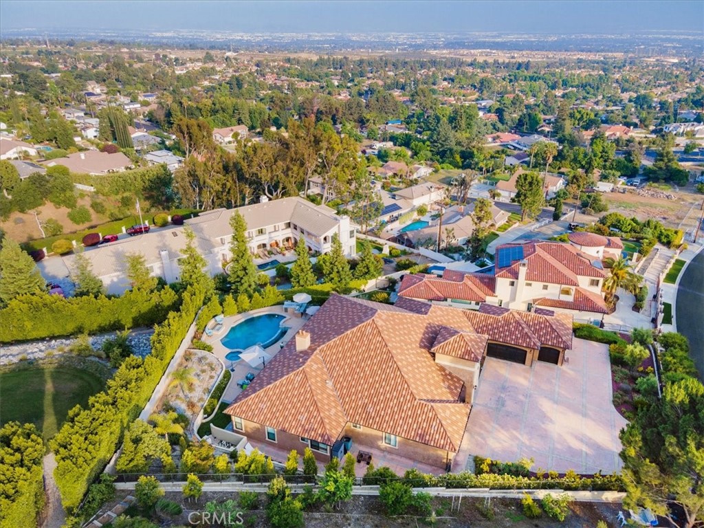 2510 Belleview Road Upland, CA 91784 - Photo 56 of 59 an aerial view of residential houses with outdoor space