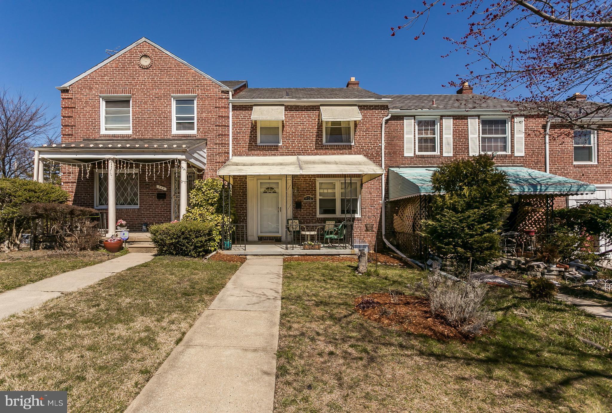 902 Andover Road Baltimore, MD 21218 - Photo 28 of 30 a view of a yard in front of house