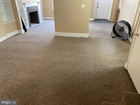 a view of a livingroom with a sink