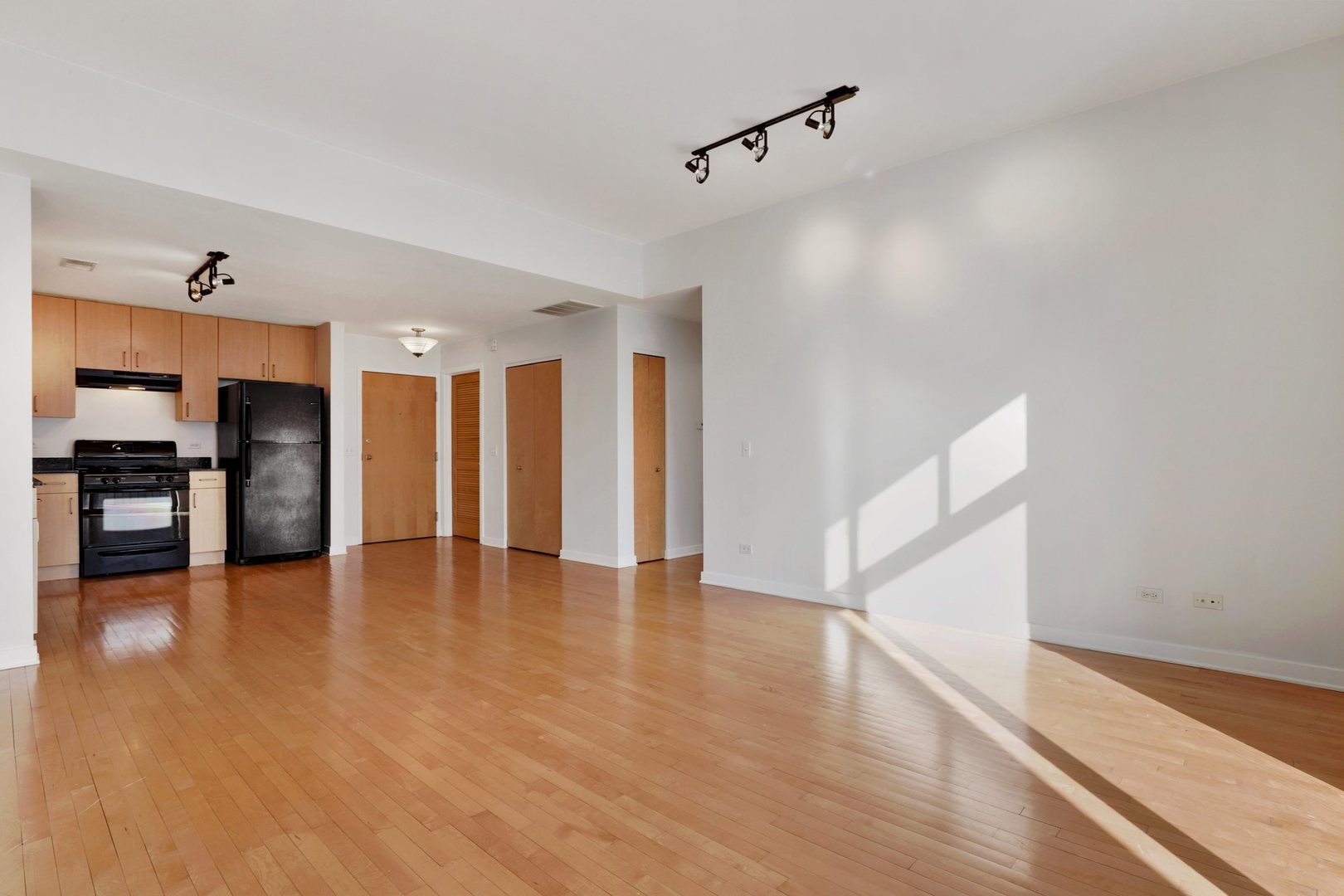 1910 South State Street, Unit 303 Chicago, IL 60616 - Photo 5 of 19 a view of empty room with wooden floor